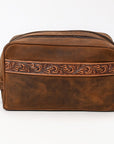 OHLAY TOILETRY Hand Tooled Genuine Leather women bag western handbag purse