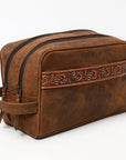 OHLAY TOILETRY Hand Tooled Genuine Leather women bag western handbag purse