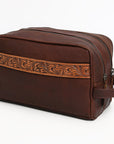 OHLAY TOILETRY Hand Tooled Genuine Leather women bag western handbag purse