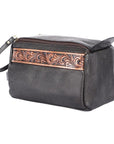 Ohlay Bags OHM111C Toiletry Hand Tooled Genuine Leather Women Bag Western Handbag Purse
