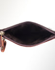 American Darling Coin Purse Hair on Genuine Leather Western Women Bag | Handbag Wristlet Travel Clutch