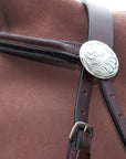 Lrg Hilason Western Horse Reins Bitfree Genuine Leather English Bitless Bridle Brown