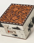 ADBGA457 American Darling Hand Tooled Hair On Genuine Leather Women Bag Western Handbag Purse