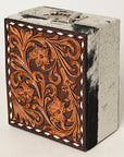 ADBGA457 American Darling Hand Tooled Hair On Genuine Leather Women Bag Western Handbag Purse