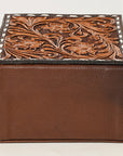 ADBGA457 American Darling Hand Tooled Hair On Genuine Leather Women Bag Western Handbag Purse