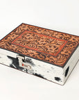 ADBGA460 American Darling Hand Tooled Hair On Genuine Leather Women Bag Western Handbag Purse