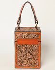 American Darling Hand Tooled Genuine Leather Evening bag