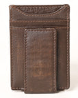 AMERICAN TANNER Genuine Leather Card Holder Wallet For Men & Women H4.1 X W3