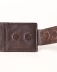 AMERICAN TANNER Genuine Leather Card Holder Wallet For Men & Women H4.1 X W3