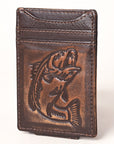 AMERICAN TANNER Genuine Leather Card Holder Wallet For Men & Women H4.1 X W3