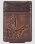 AMERICAN TANNER Genuine Leather Card Holder Wallet For Men & Women H4.1 X W3