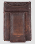 AMERICAN TANNER Genuine Leather Card Holder Wallet For Men & Women H4.1 X W3