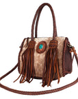 American Darling ADBGM364 Hair-On Genuine Leather Women Bag Western Handbag Purse