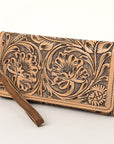 American Darling ADBG1311 Wallet Hand Tooled Genuine Leather women bag western handbag purse