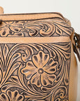 American Darling ADBG1312 Hand Tooled Genuine Leather Women Bag Western Handbag Purse