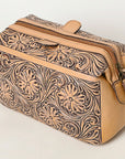 American Darling ADBG1312 Hand Tooled Genuine Leather Women Bag Western Handbag Purse