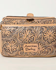 American Darling ADBG1312 Hand Tooled Genuine Leather Women Bag Western Handbag Purse