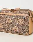 American Darling ADBG1312 Hand Tooled Genuine Leather Women Bag Western Handbag Purse
