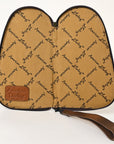 American Darling ADGC106 Floral Western Hand Tooled Genuine Leather Women & Man GUN CASE