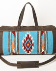 OHLAY OHA101C DUFFEL Upcycled Wool Genuine Leather women bag western handbag purse
