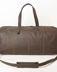 OHLAY OHA101D DUFFEL Upcycled Wool Genuine Leather women bag western handbag purse