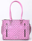 American Darling Adbg1314 Tote Hand Tooled Genuine Leather Women Bag Western Handbag Purse