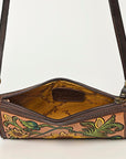 ADBGA469 American Darling Hand Tooled Genuine Leather Women Bag Western Handbag Purse