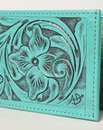 American Darling Wallet Hand Tooled Genuine Leather Women Bag Western Handbag Purse