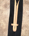 2 In X 6 Ft Hilason Western Horse Premium Single Nylon Leather Cinch Strap