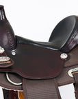 HILASON Western Child Horse Trail Show Saddle Synthetic Pleasure Riding Brown