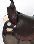 HILASON Western Child Horse Trail Show Saddle Synthetic Pleasure Riding Brown