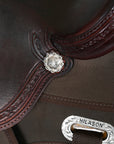 HILASON Western Child Horse Trail Show Saddle Synthetic Pleasure Riding Brown