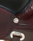 HILASON Western Child Horse Trail Show Saddle Synthetic Pleasure Riding Brown