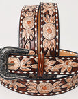 American Darling Beautifully Hand Tooled Genuine American Leather Belt Men and Women