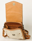 American Darling Cell Phone Holder Hair On Genuine Leather women bag western handbag purse