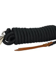 14 ft & 25 ft HILASON Western Tack Horse Genuine Nylon Reins Black & Brown