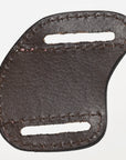 Hilason Leather Angled Knife Scabbard Sheath Cover Floral Tooled
