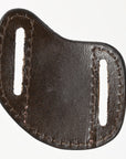 Hilason Leather Angled Knife Scabbard Sheath Cover Floral Tooled