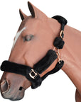 Large Medium Small Hilason Comfort Fleece Nylon Horse Halter