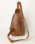 American Darling Sling Hand Tooled Saddle Blanket Genuine Leather women bag western handbag purse