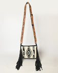 American Darling Messenger Hand Tooled Genuine Leather Women Bag Western Handbag Purse