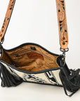 American Darling Messenger Hand Tooled Genuine Leather Women Bag Western Handbag Purse