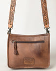 American Darling Messenger Hand Tooled Genuine Leather Women Bag Western Handbag Purse
