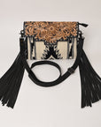 American Darling Crossbody Hand Tooled Saddle Blanket Genuine Leather Women Bag Western Handbag Purse