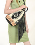 American Darling Sling Hair-On Genuine Leather women bag western handbag purse