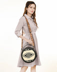 American Darling Saddle Blanket Genuine Leather Women Bag Western Handbag Purse
