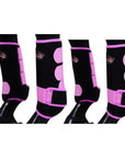 HILASON L M S Horse Front Rear Hind Leg Sport Boot 2 Pack | 4 Pack | Horse Leg Boots