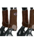 HILASON L M S Horse Front Rear Hind Leg Sport Boot 2 Pack | 4 Pack | Horse Leg Boots