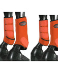 HILASON L M S Horse Front Rear Hind Leg Sport Boot 2 Pack | 4 Pack | Horse Leg Boots