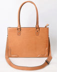 American Darling Adbg1394 Briefcase Genuine Leather Women Bag Western Handbag Purse